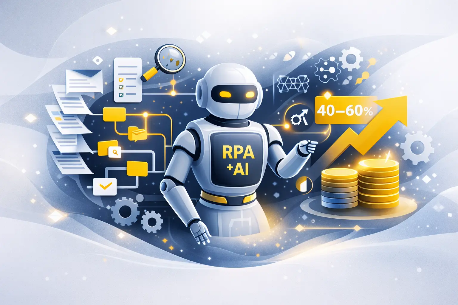 Automatización Inteligente (RPA + IA)
